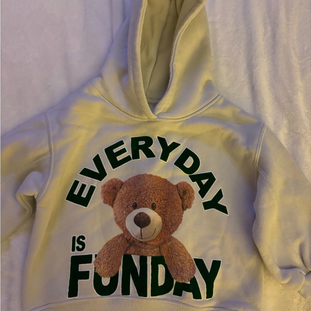 Zara size 2-3 years pullover sweatshirt with hoodie